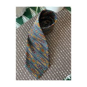 BSL Celtic Tie Collection Hand Finished Necktie Multicolor 56.5x4"